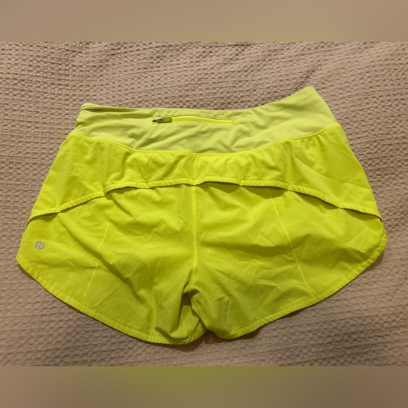 Lululemon speed up lined shorts -10 TALL - Picture 2 of 3